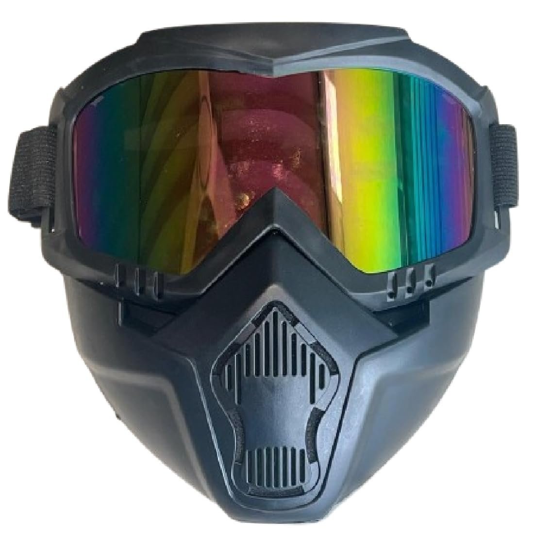 Visière de protection avec lentille de protection externe, verre athermique de teinte 11 DN et large verre de protection interne – Casque de sécurité robuste pour soudage et meulage