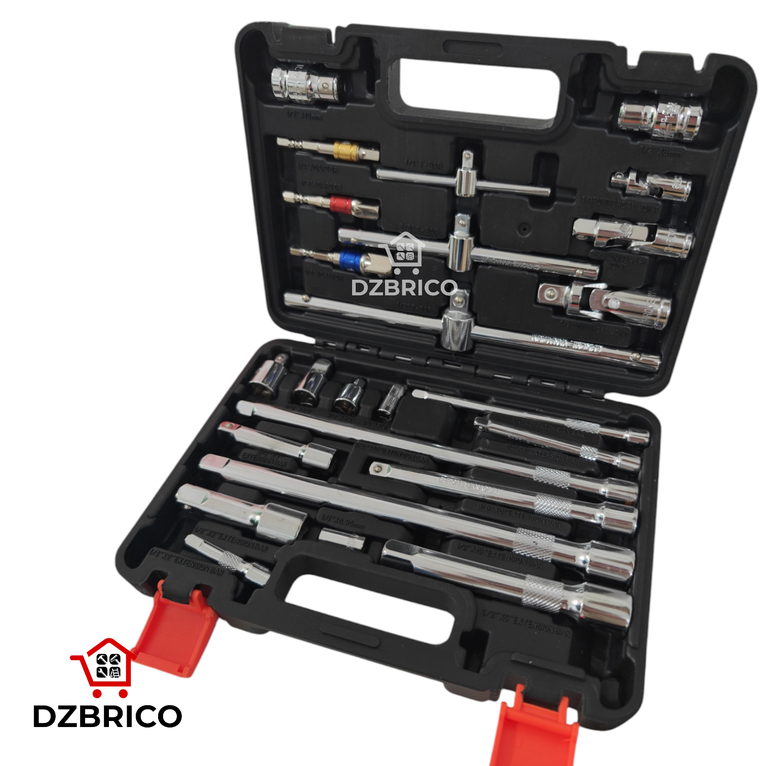 Coffret Kit d'adaptateurs Douilles 25 pièces