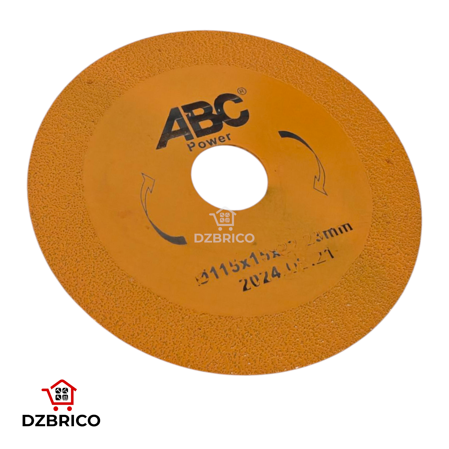 Disque a couper verre et céramique 115mm ABC