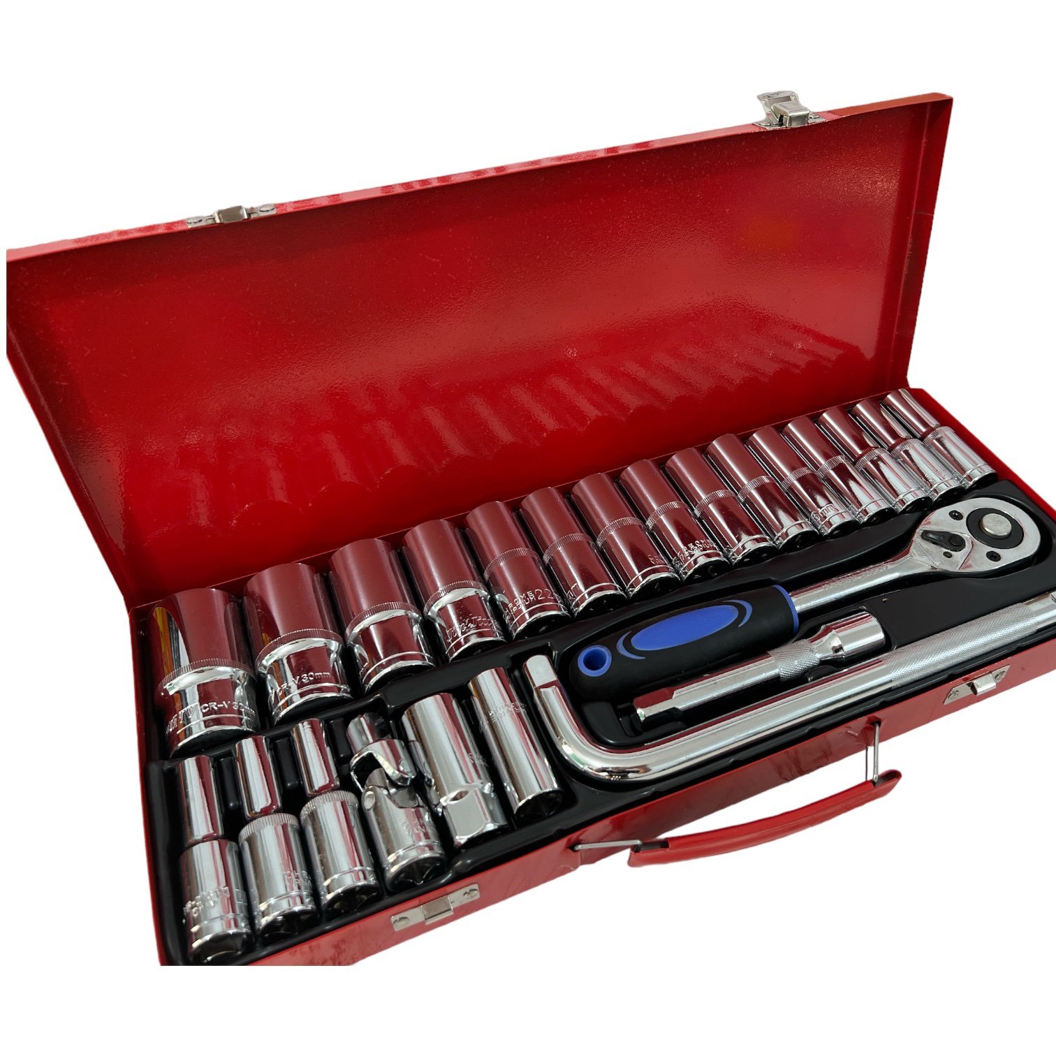 Coffret De douille Cliquet 1/2" 24pcs