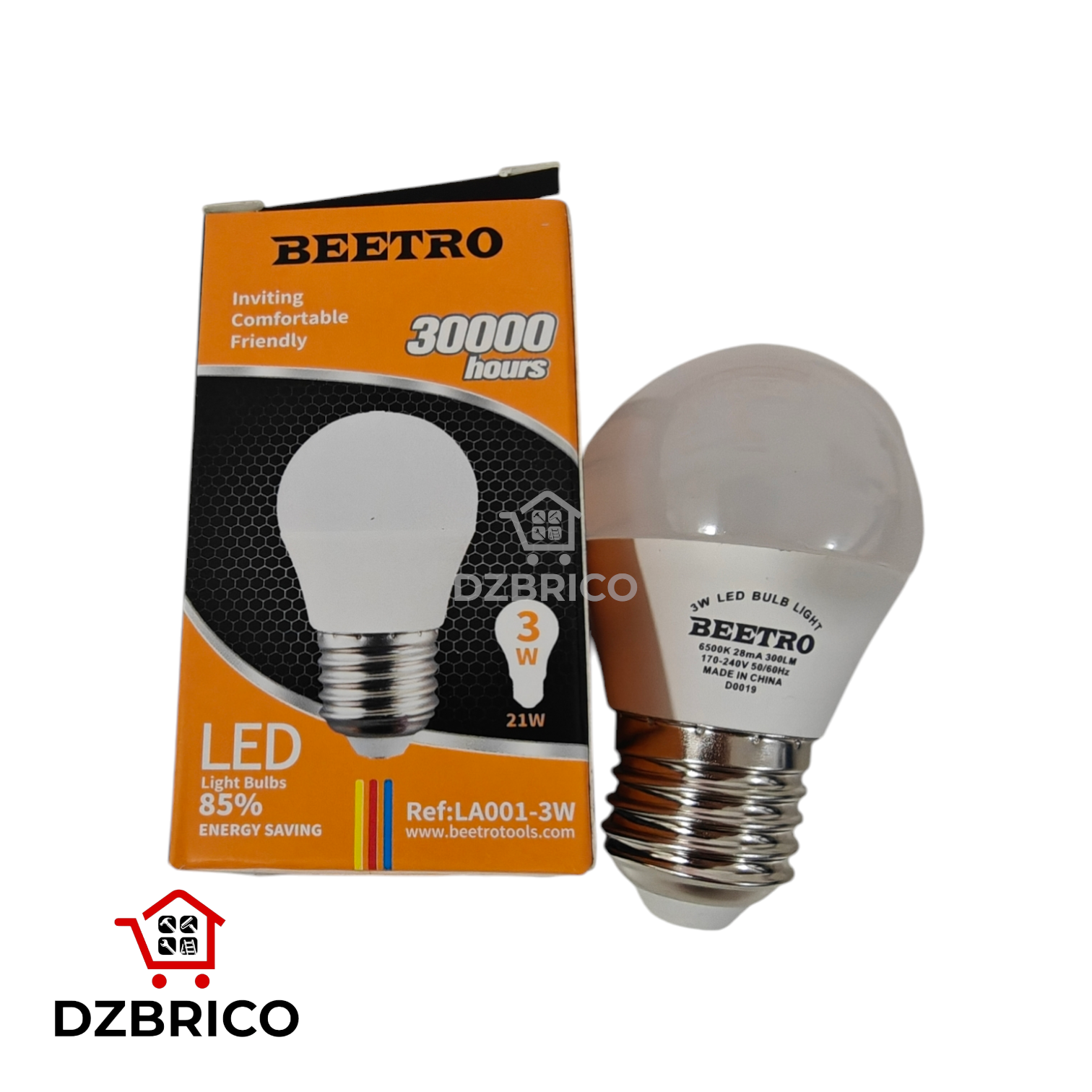 Lampe LED 3W E27 BEETRO