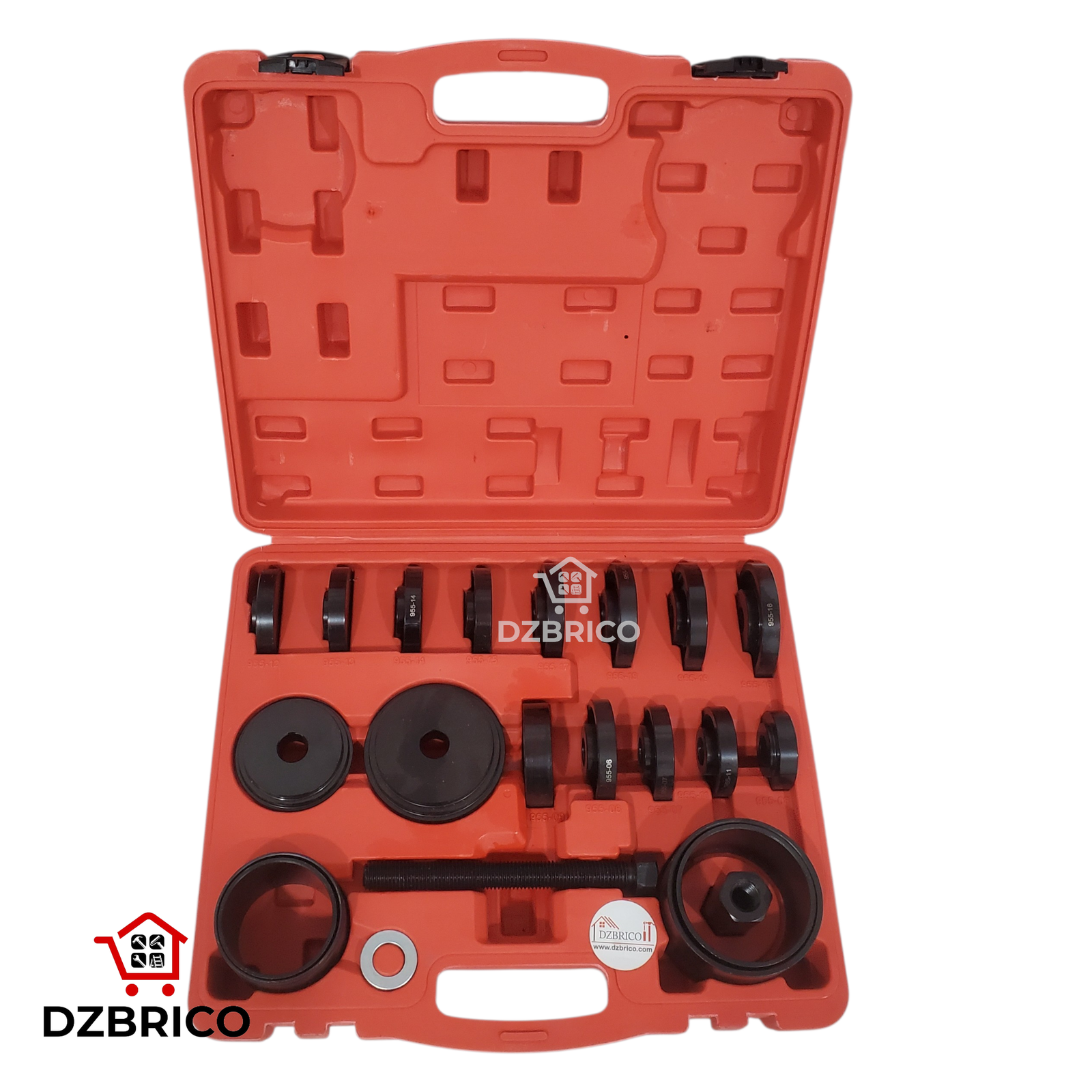 coffret Extracteur de  roulement 23 pièces 55–88 mm  pour Automobile avec Traction Avant DYNAMO