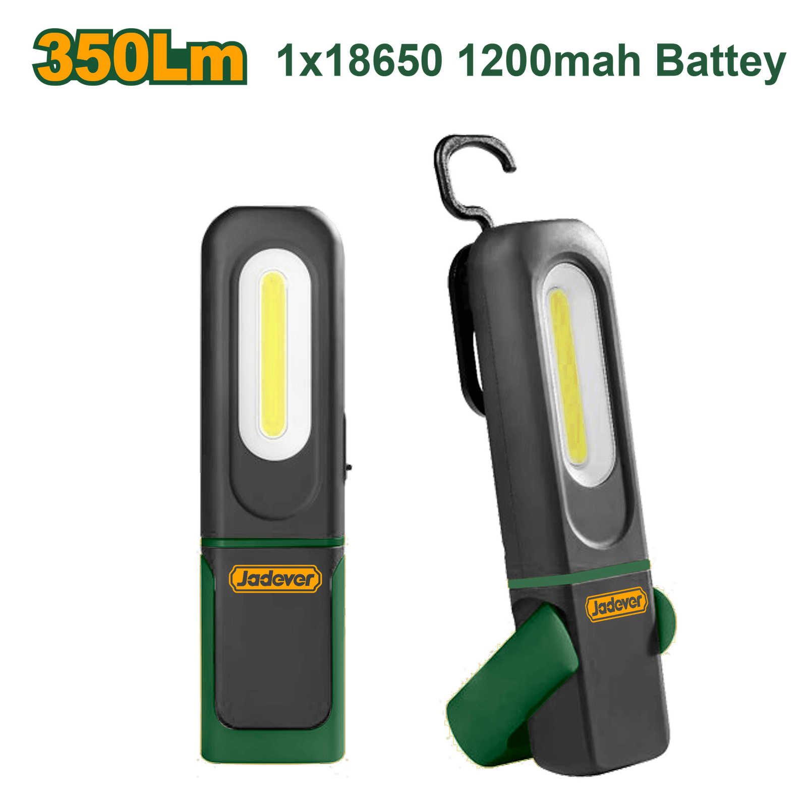 Lampe Baladeuse Rechargeable 350 lumens JADEVER