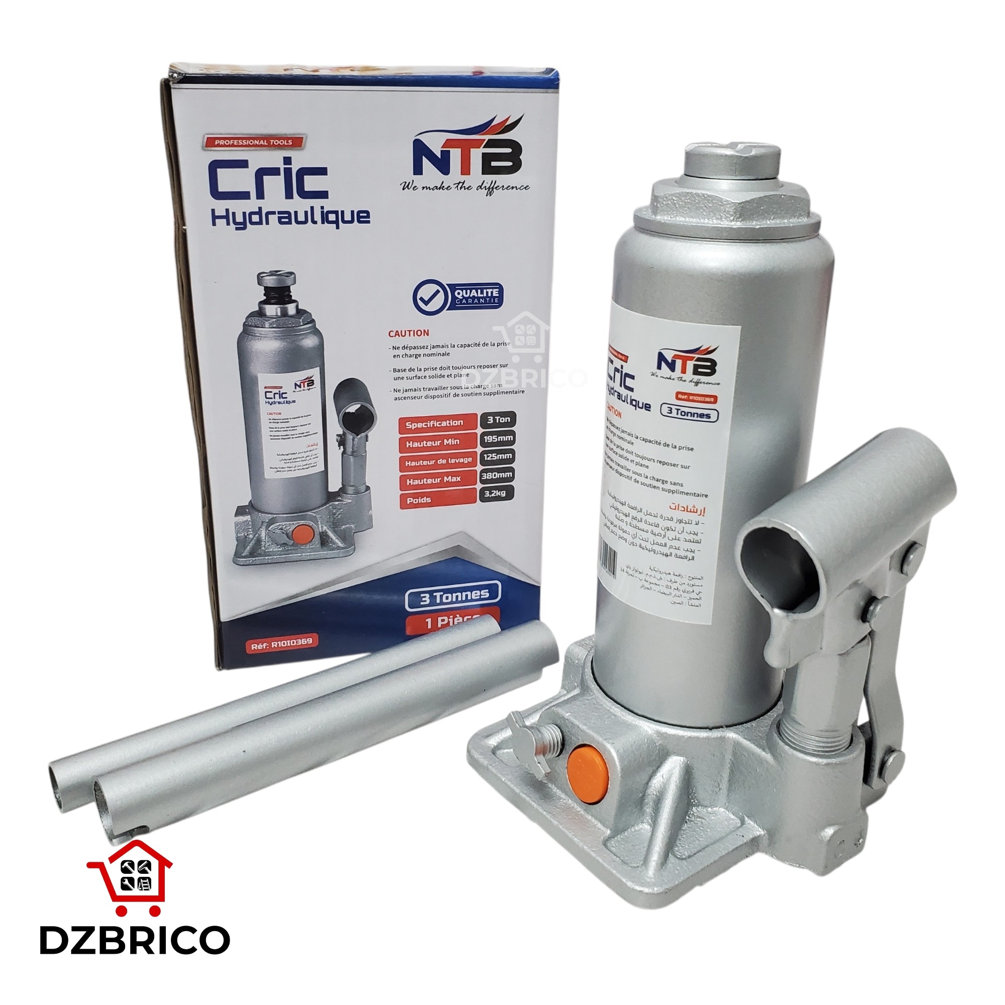 cric hydraulique 3t NTB