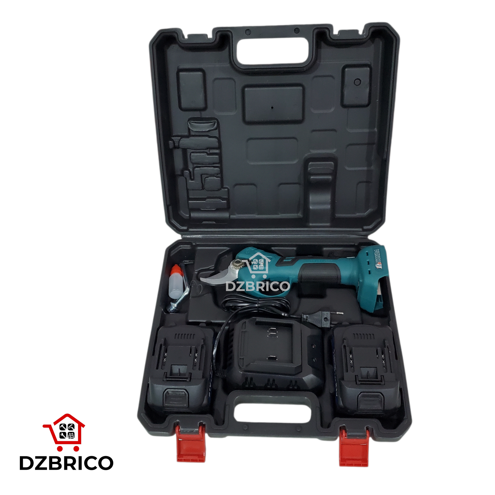 sécateur électrique sans Fil  brushless 2 Batteries 21v 4ah HONDA