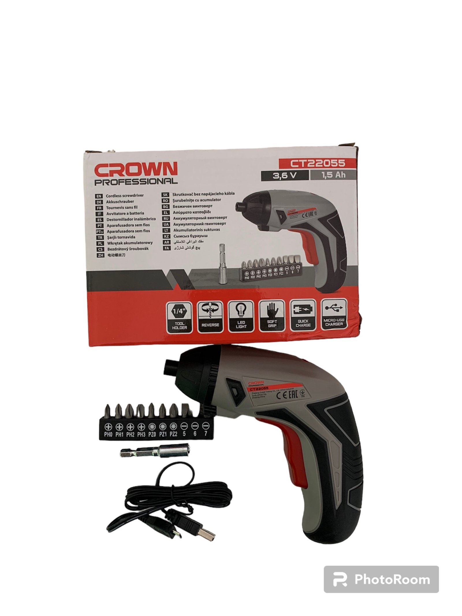 Tournevis Sans Fil 3.6V NEW CROWN CT22055