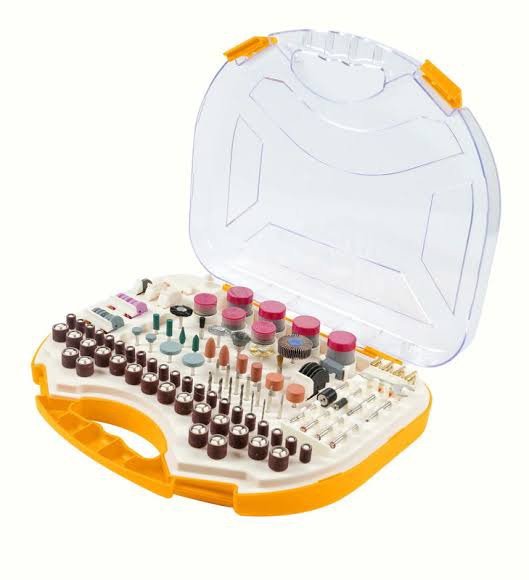 Kit accessoires outil rotatif et meuleuse Droite 250Pcs TOLSEN