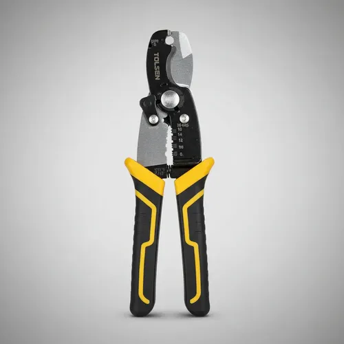 Pince 2 En 1 coupe câble et a sertir 16-8 AWG 190mm 38053 TOLSEN