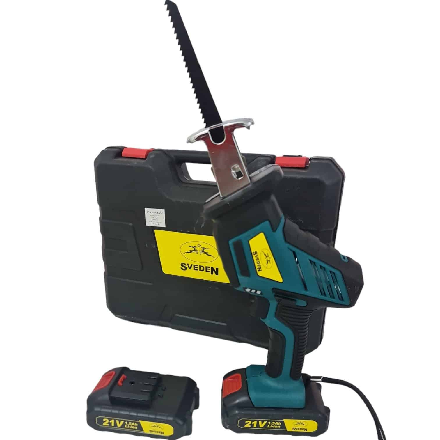 Scie A Sabre Double Batterie 21V 1.5Ah SVEDEN