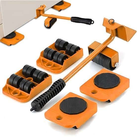 Kit support de déplacement meuble vert