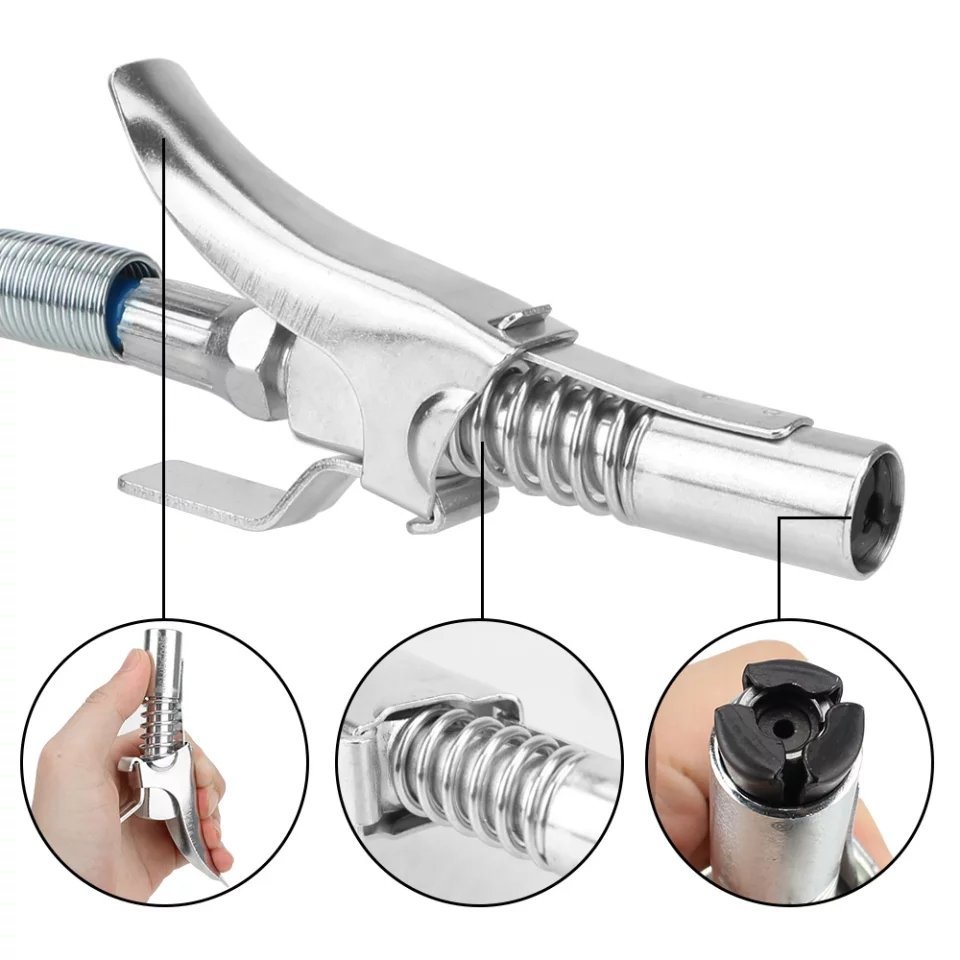 2X Coupler G Pour Pompe à Graisse Avec Tuyau Flexible,avec Tous Les Pistolets Graisseurs 1/8