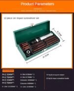 Coffret Tournevis a frappe 12Pcs SFT – Image 4