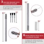 Kit de nettoyage et brosse pistolet de pulvérisation 27 pièces – Image 3