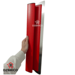 Kit grattoir et lisseuse enduit inox Rouge – Image 3