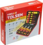 Pochette Kit d'outils Électricien isolé 1000v 11 Pièces TOLSEN – Image 2