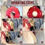 Gabarit de positionnement d'angle des coins rendu pour défonceuse R10-15-20-25 SFT – Image 5