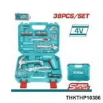 Kit caisse A Outils et visseuse 4V 38 Pièces TOTAL – Image 3