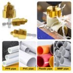 Kit Alésoir à ergot 6,35 mm jeux de meche PPR Plomberie 3 Pieces WORKZONE