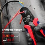 Kit pince a sertir avec cosse 128 Pieces – Image 3