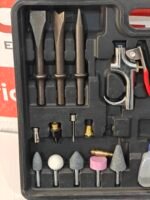 Kit d'outils pneumatique clé a choc et cliquet, Marteau, Mini meuleuse – Image 6