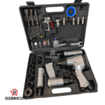 Kit d'outils pneumatique clé a choc et cliquet, Marteau, Mini meuleuse