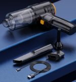 Mini aspirateur et souffleur 3en1 pour voiture Sans fil rechargeable