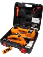 Kit de dépannage Cric compresseur et clé a choc 12V BEETRO BE0091