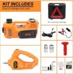 Kit de dépannage Cric compresseur et clé a choc 12V BEETRO BE0091 – Image 4