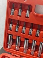 Coffret de douilles a cliquet 1/4" 53 Pièces – Image 6