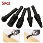 Jeu mèche râpe bois 5pcs SL – Image 3