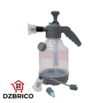 Pulvérisateur manuel de jardin 2L avec tige d’extension, réservoir transparent à orifice latéral de remplissage et doseur intégré au bouchon, Forme la mousse de savon