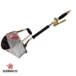 Pistolet Ciment Mortier  avec Couvercle Trémie pour Murs et Plafonds