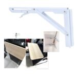 2pcs supports d'étagère pliables robustes de 8 pouces 20 cm – Image 3