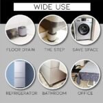 Support anti-chocs et anti-bruit pour machine à laver, sèche-linge et anti-vibrations, coussinets antidérapants et antibruit GM – Image 2