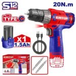 Visseuse sans-fil a batterie 12 emtop ECDL12515