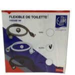 Flexible de toilets tréssé 100mm blanc
