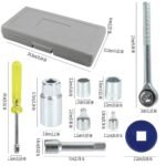 coffret de clés à douille  40 pcs Vast ll kING – Image 4