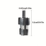 outil  de filetage pour tuyaux en PVC, fileteur pour perceuse électrique, avec 2 filières 1/2  3/4