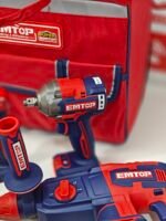 Kit d'outils électroportatifs A batterie 20V 4.0ah 5En1 EMTOP – Image 7