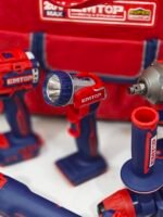 Kit d'outils électroportatifs A batterie 20V 4.0ah 5En1 EMTOP – Image 8