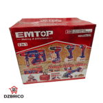 Kit d'outils électroportatifs A batterie 20V 4.0ah 5En1 EMTOP – Image 2