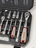 Caisse a douille cliquet 73 pièces CROWN – Image 3