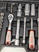 Caisse a douille cliquet 73 pièces CROWN – Image 4