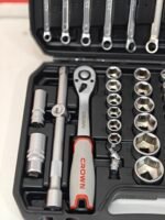 Caisse a outils mécanique cliquet 82 pièces CROWN – Image 7