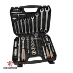 Caisse a outils mécanique cliquet 82 pièces CROWN