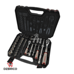 Caisse a douille cliquet 73 pièces CROWN