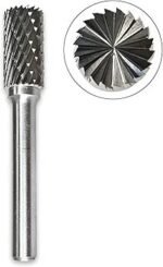 Fraise Carbure de Tungstene Lime Cylindrique Bout Coupant 10 mm - Queue lisse 6mm – Image 3