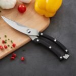 Ciseaux coupe-viande d'os de poulet en acier inoxydable polyvalent