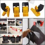 kit de 4 Pinces pour Tapis de Lavage de Voiture en plastique