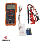 Multimètre Digital,Testeur  Numérique 6000 Comptes Mesure Automatique De La Température De Tension Ca/CC ,GSFIXTOP